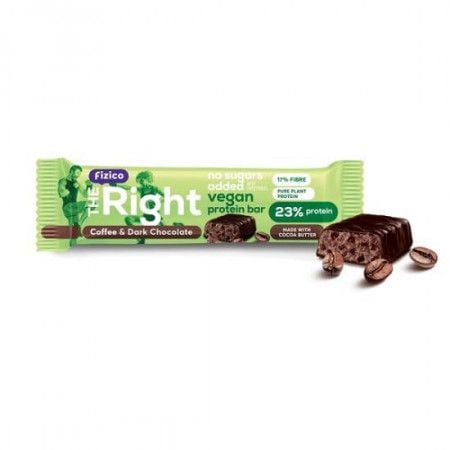 Fizico vegan baton proteic cu cafea 40gr - Sly Nutritia