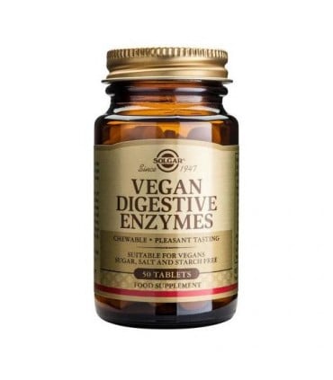 Vegan digestive enzymes 50cpr masticabile - Solgar