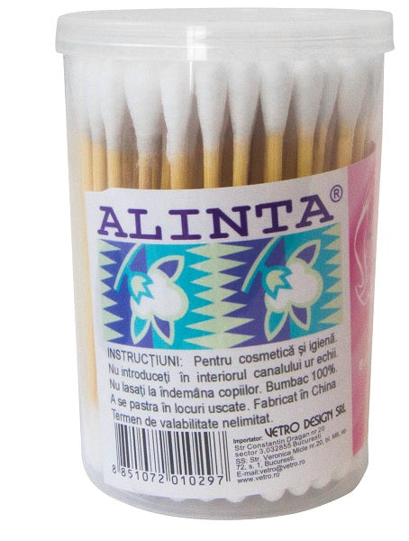 Betisoare urechi alinta 100/cutie - Vetro Design