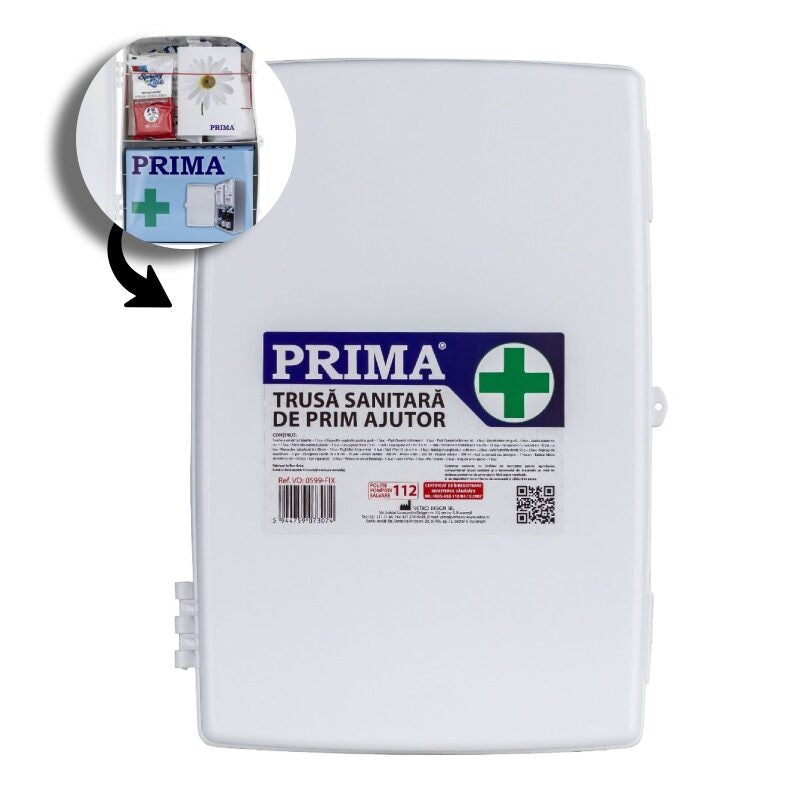 Trusa sanitara nedetasabila fara maner - Vetro Design