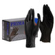 MANUSI EXAMINARE NITRIL NEPUDRATE M (NEGRE) 100BUC/CUTIE - Vetro Design