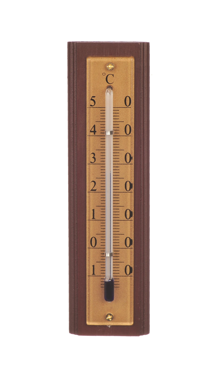 Termometru pentru camera, din lemn (minut)-VISI.00040