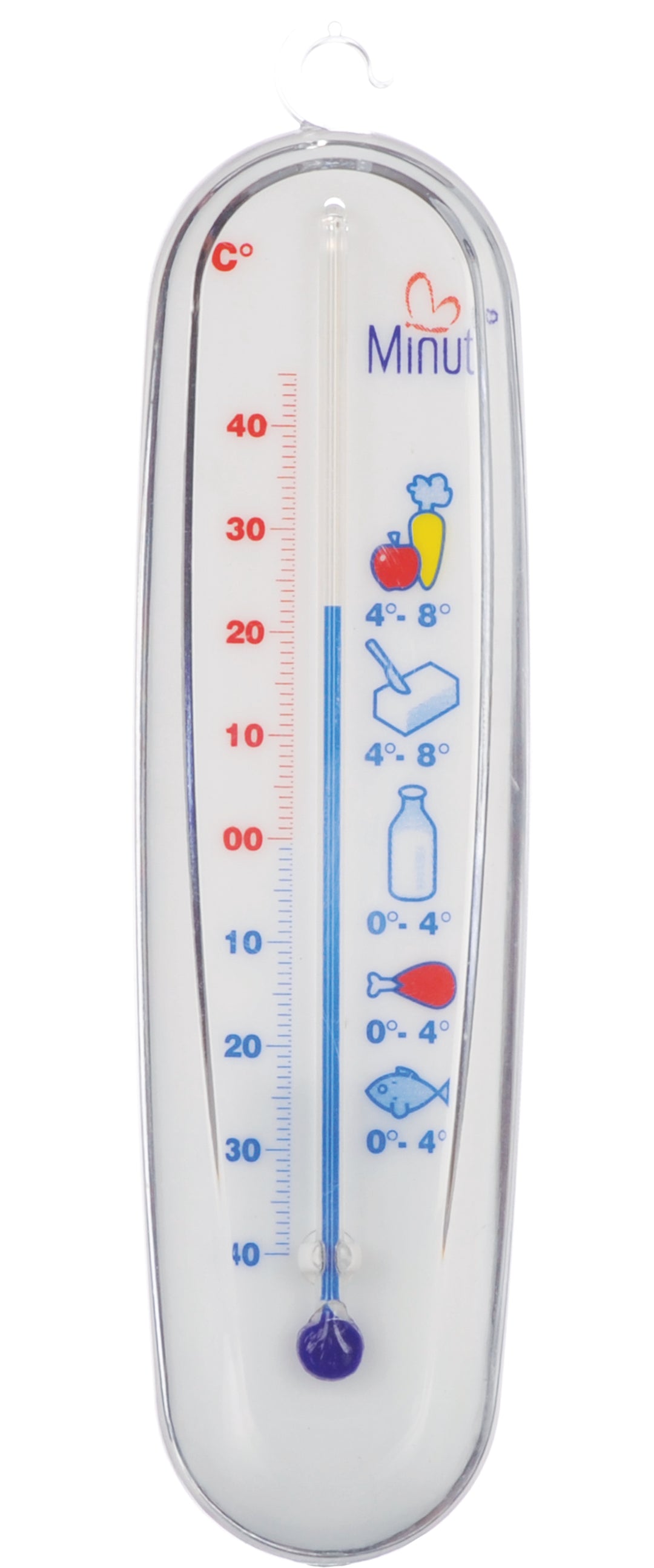 Termometru pentru frigider, (minut, temperatura)-VISI.00042