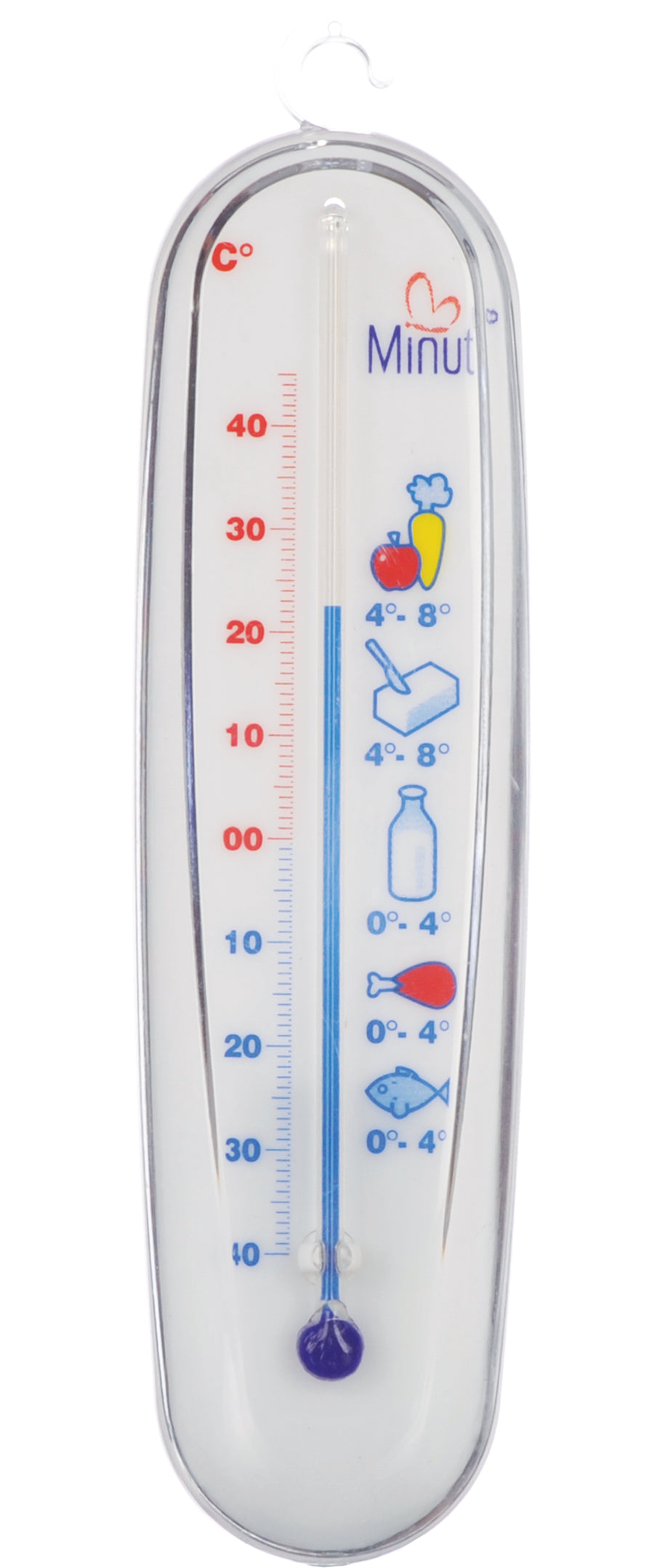 Termometru pentru frigider, (minut, temperatura)-VISI.00042
