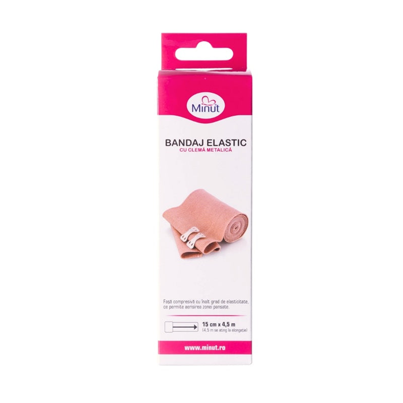 Bandaj elastic minut 15cm*4,5m - Vision Trading