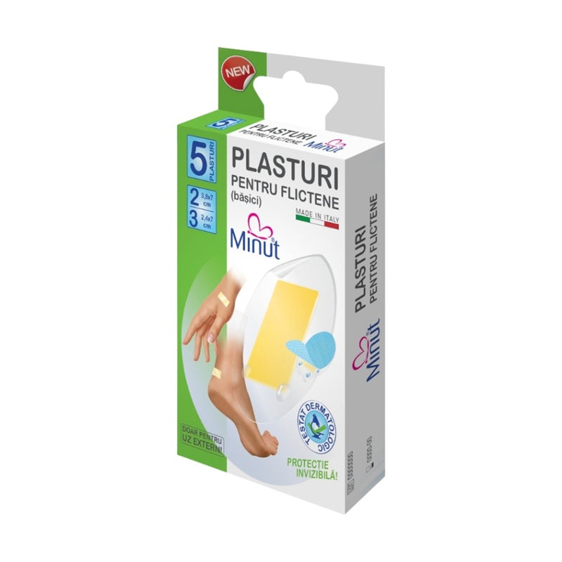 Plasturi pt flictene (basici) 5buc/cut - Vision Trading