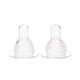 Tetina silicon rotunda debit mic super fin +0luni 2buc/set - Vision Trading