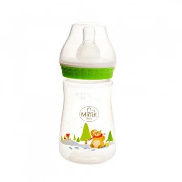 Biberon tetina silicon rotunda povesti romanesti ursul pacalit de vulpe +0luni 125ml - Vision Trading