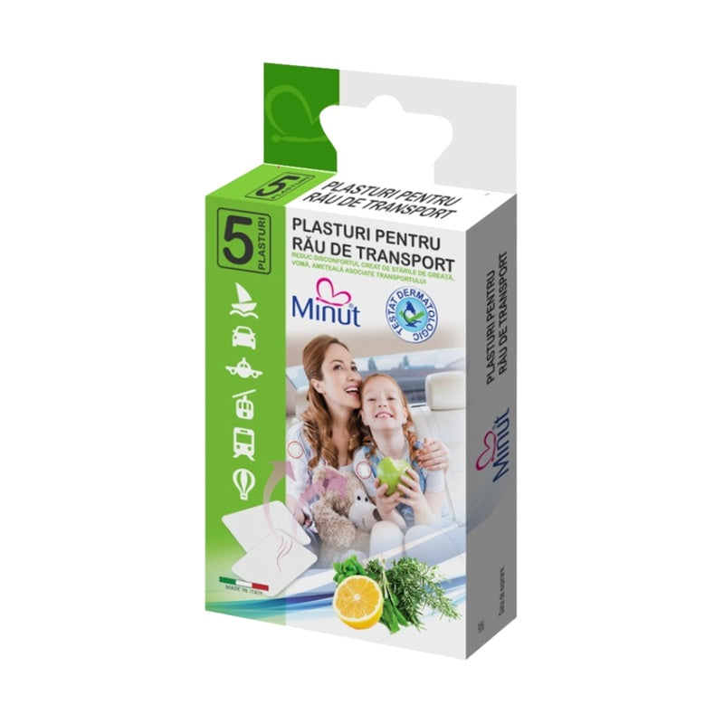 Plasturi pentru rau de transport 5buc/cut - Vision Trading