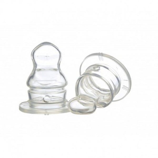 Tetina silicon ortodontica debit mic +0luni 2buc/set - Vision Trading