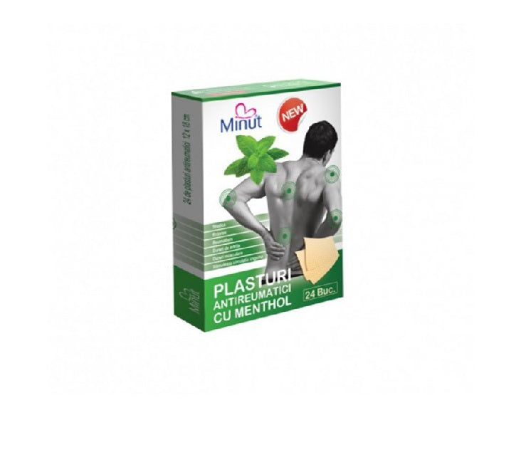 Plasture antireumatic cu mentol 12*18cm - Vision Trading