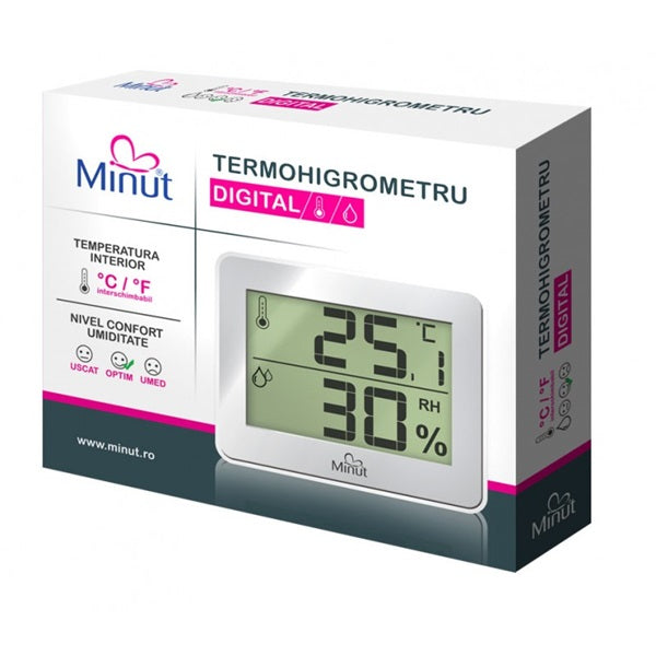 Termohigrometru digital sh210 minut - Vision Trading