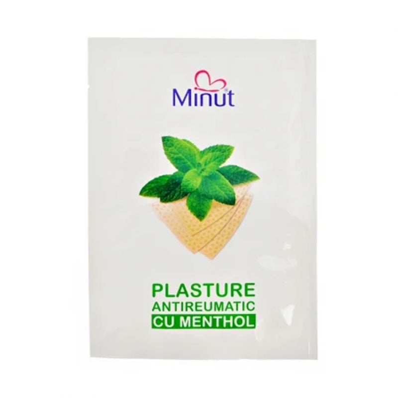 Plasture antireumatic cu mentol 6*10cm - Vision Trading