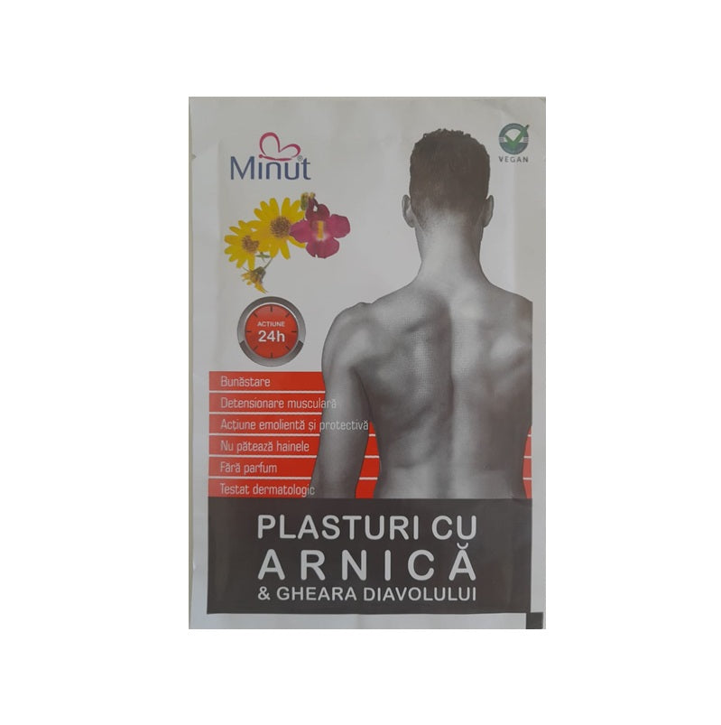 Plasturi arnica&gheara diavolului 9*14cm - Vision Trading