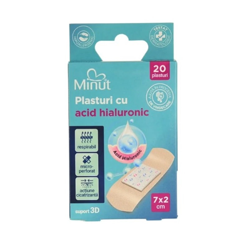 Plasturi cu acid hialuronic 7*2cm 20buc - Vision Trading