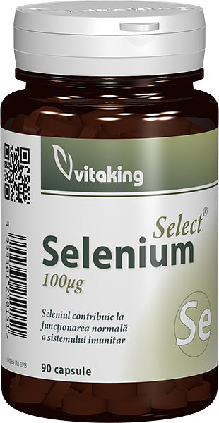 Seleniu 100 mcg, 90 capsule-VITA.00053