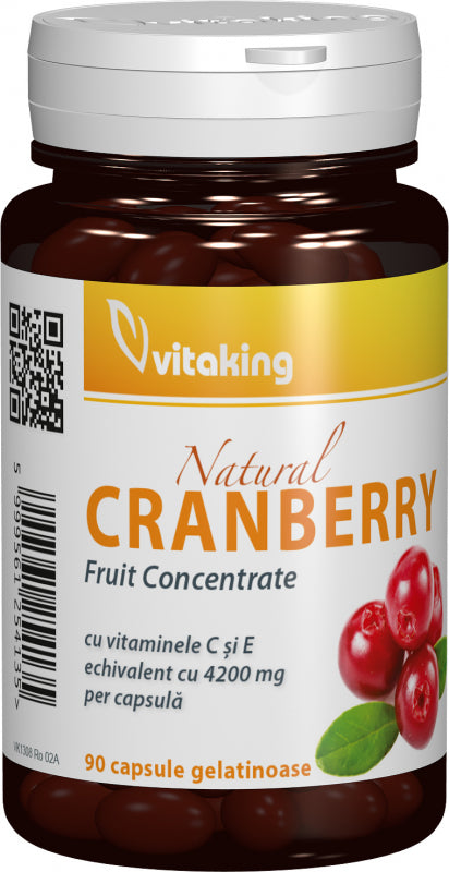 Extract de merisor (afine) cu vitamina C si E, 90 capsule-VITA.00055