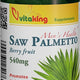Extract palmier(saw palmetto) 540mg 90cps - Vitaking