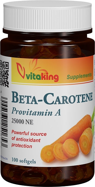 Beta-caroten natural, 100 capsule-VITA.00060