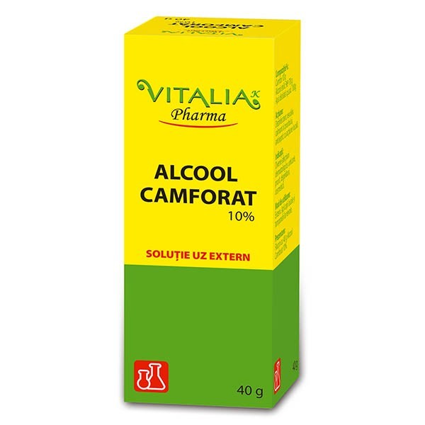 Alcool camforat 10%  40gr - Viva Pharma