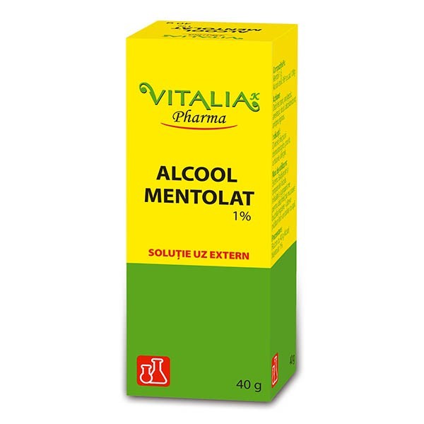 Alcool mentolat 1%  40gr - Viva Pharma