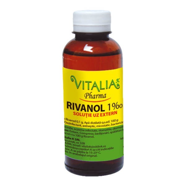 Rivanol 0,1%  200gr - Viva Pharma