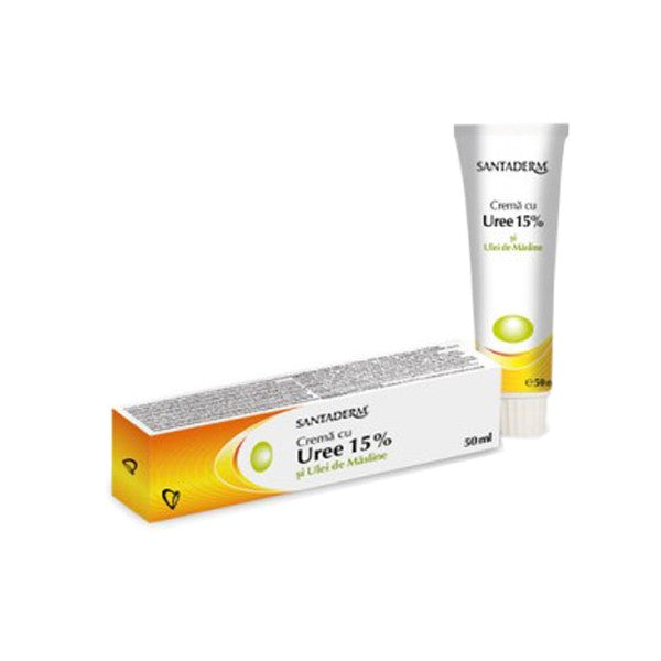 Crema cu uree 15%  50ml santaderm - Viva Pharma
