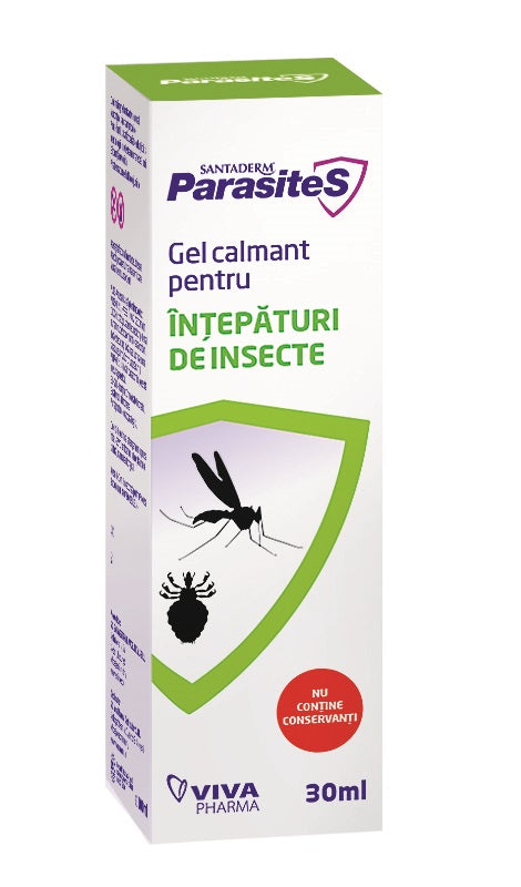 Repelent gel calmant intepaturi insecte 30ml - Viva Pharma