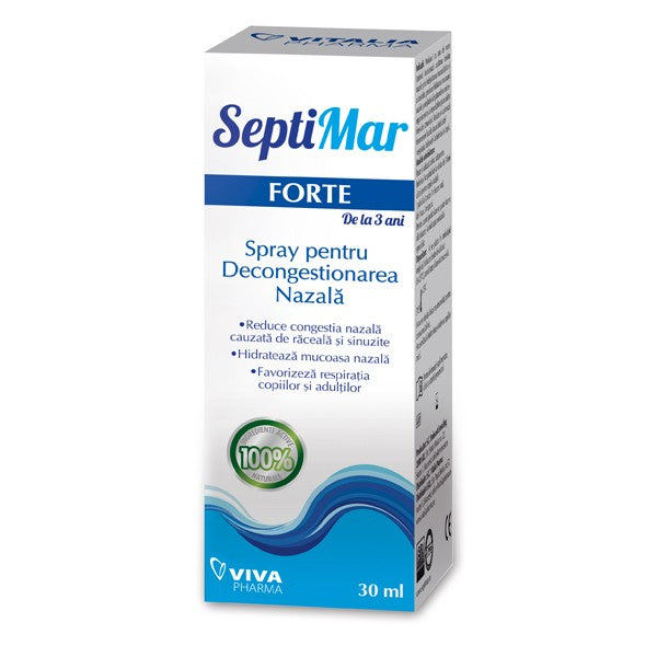 Apa de mare hipertona 30ml septimar forte - Viva Pharma
