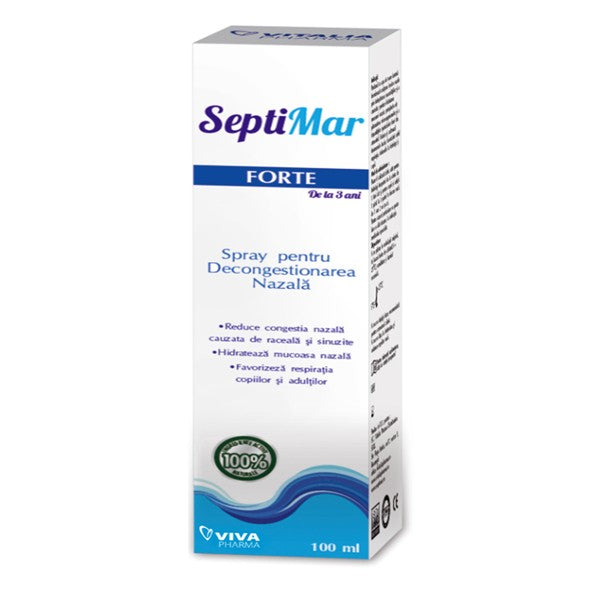Apa de mare hipertona 100ml septimar forte - Viva Pharma