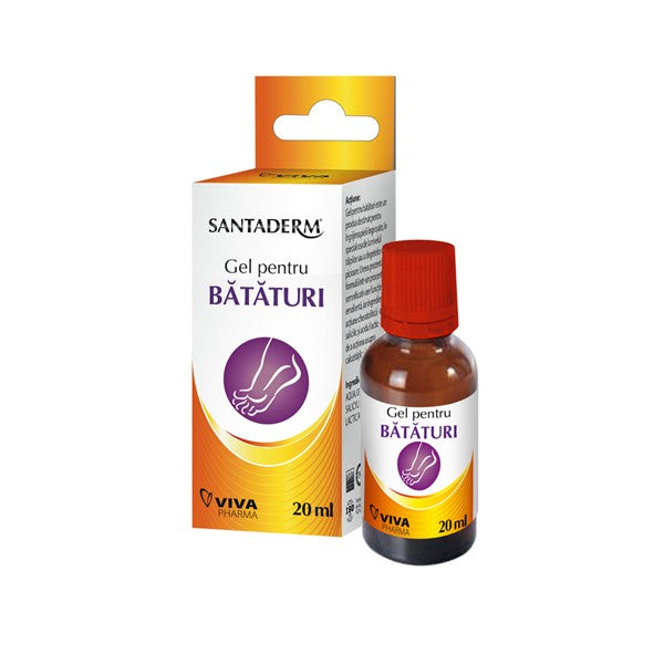 Gel pentru bataturi 20ml santaderm - Viva Pharma
