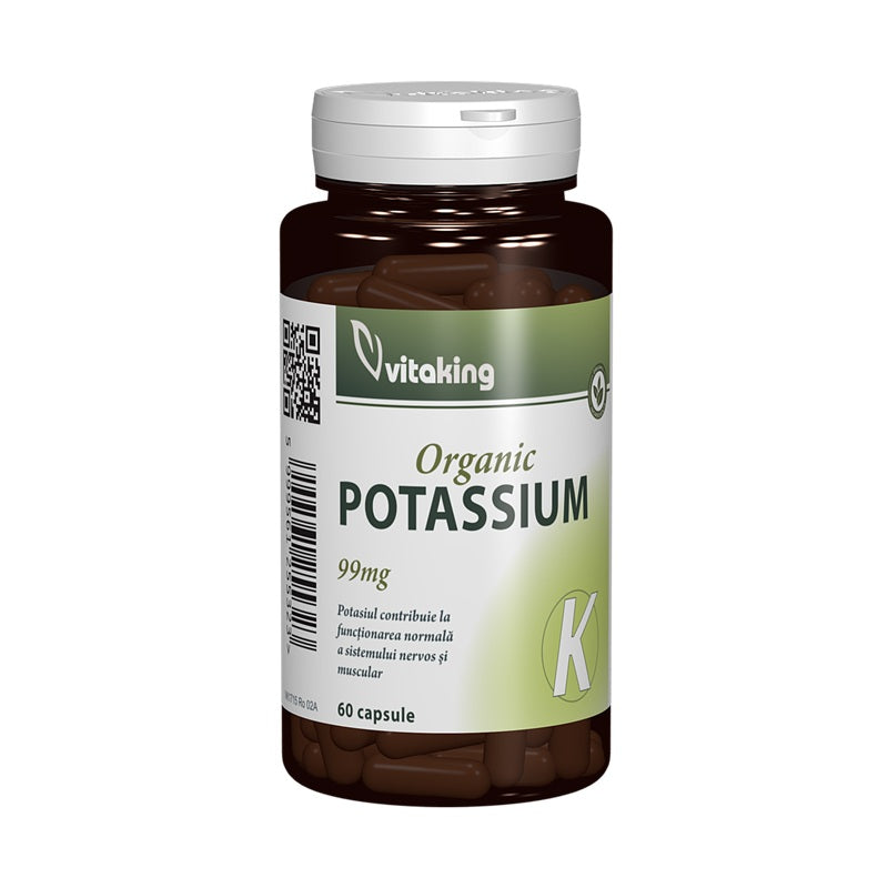Potasiu (gluconate) 99mg 60cps - Vitaking