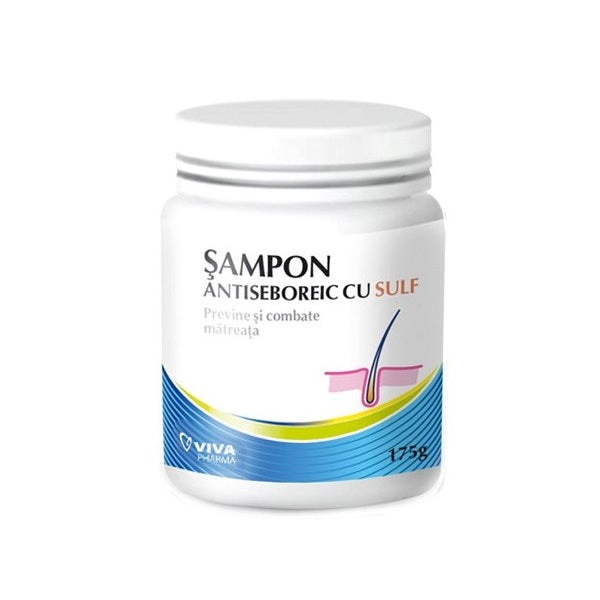 Sampon cu sulf 175gr - Viva Pharma