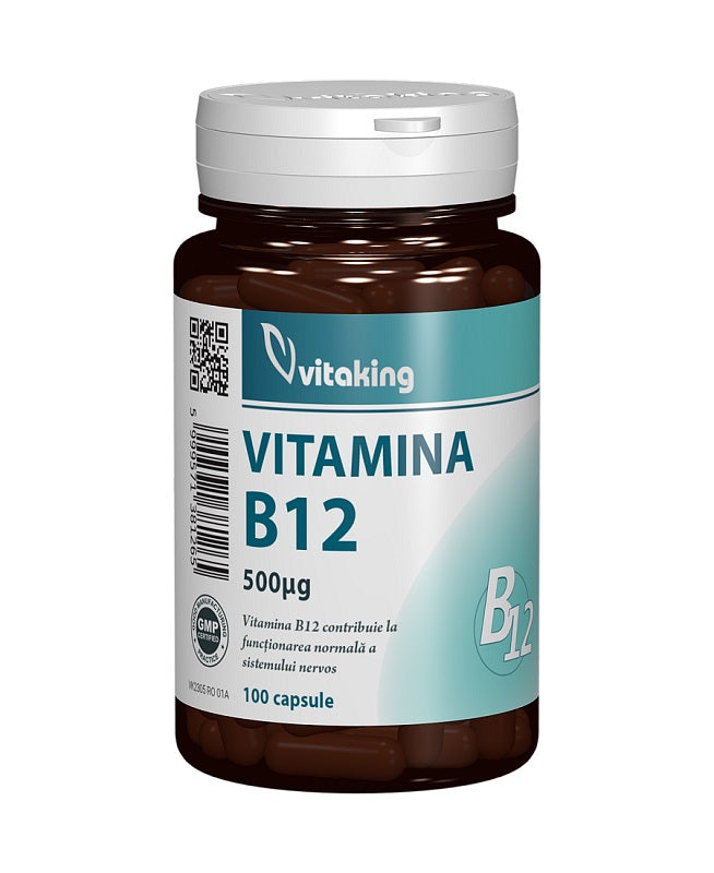 Vitamina b12 500mcg 100cps - Vitaking
