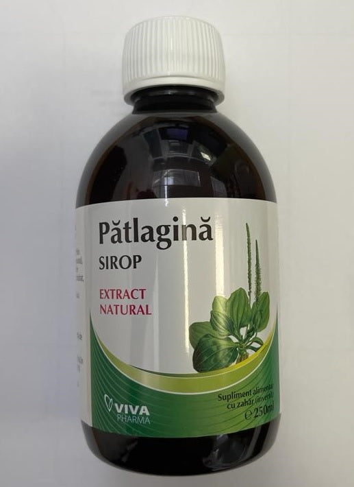 Sirop patlagina 250ml - Viva Pharma