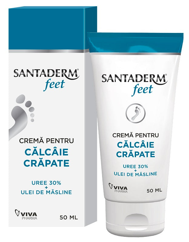 Crema calcaie crapate uree 30% ulei masline 50ml - Viva Pharma