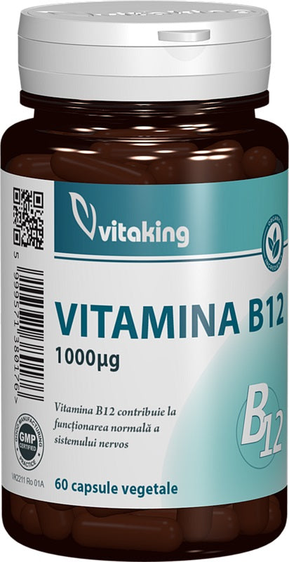 Vitamina b12 1000mcg 60cps vegetale - Vitaking