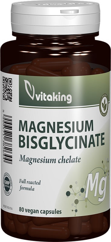 Magnesium bisglycinate 80cps vegetale - Vitaking