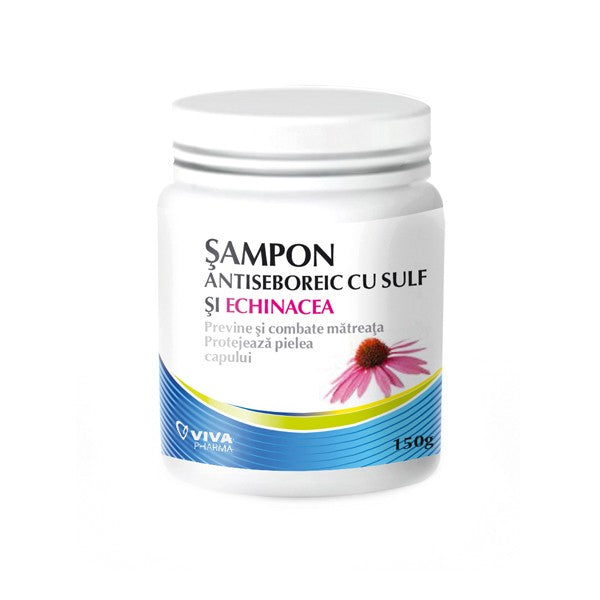 Sampon cu sulf si echinaceea 150gr - Viva Pharma