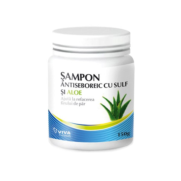 Sampon antiseboreic cu aloe 150gr - Viva Pharma