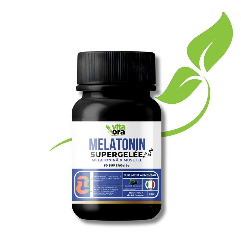 Melatonin mure 60jeleuri - Vita Ora