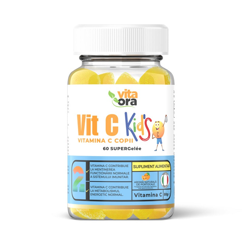 Vitamina c kids portocale 60jeleuri - Vita Ora