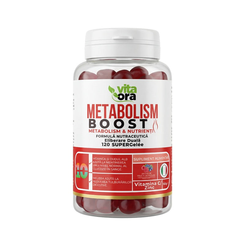 Metabolism boost fructe padure 120jeleuri - Vita Ora