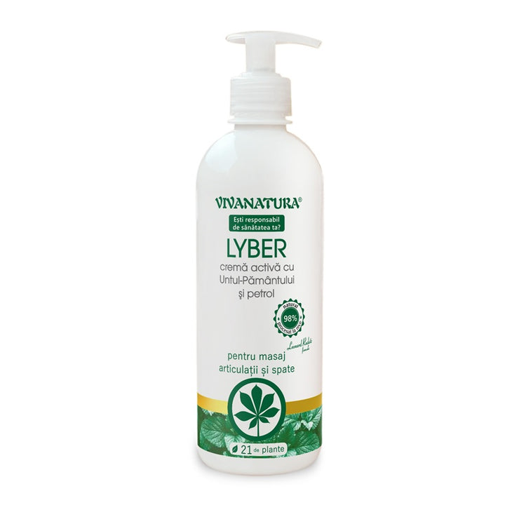 Lyber crema activa cu untul pam&petrol 500ml - Vivanatura