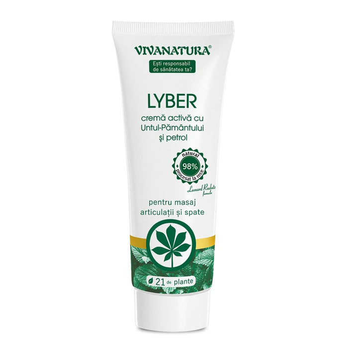 Lyber crema activa cu untul pam&petrol 250ml - Vivanatura