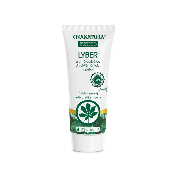 Lyber crema activa cu untul pam&petrol 75ml - Vivanatura