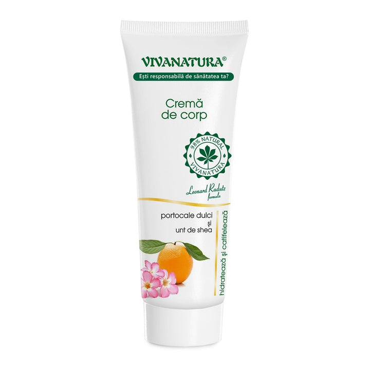 Crema corp portocale dulci&unt de shea 250ml - Vivanatura