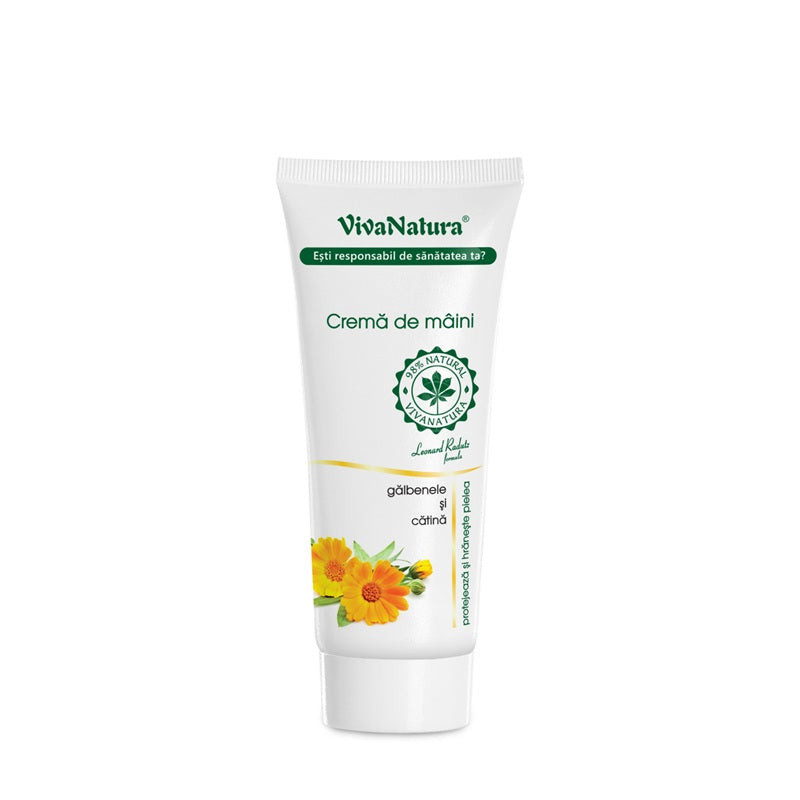 Crema maini galbenele&catina 75ml - Vivanatura