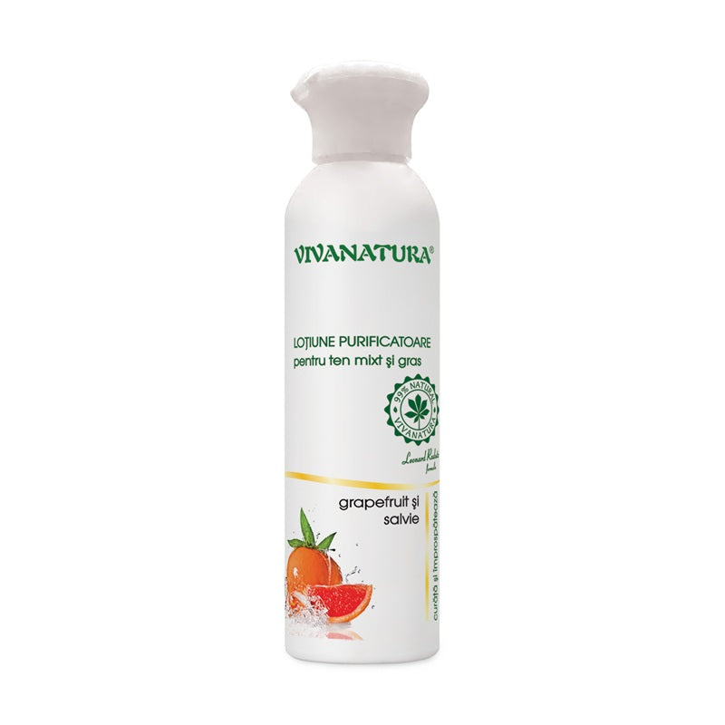 Lotiune purificatoare ten mixt&gras 150ml - Vivanatura