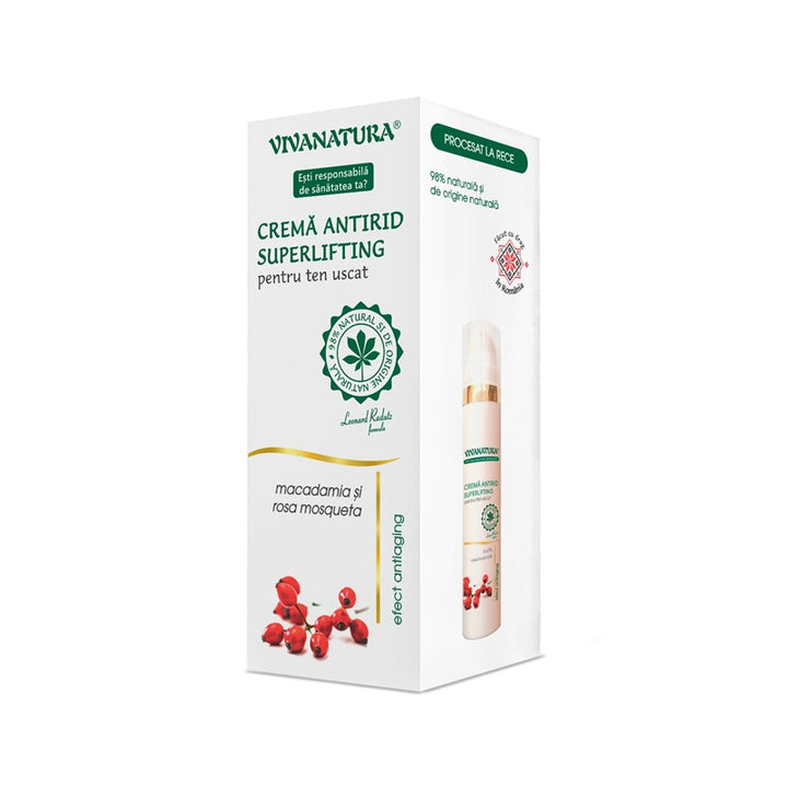 Crema antirid superlifting ten uscat 45ml - Vivanatura